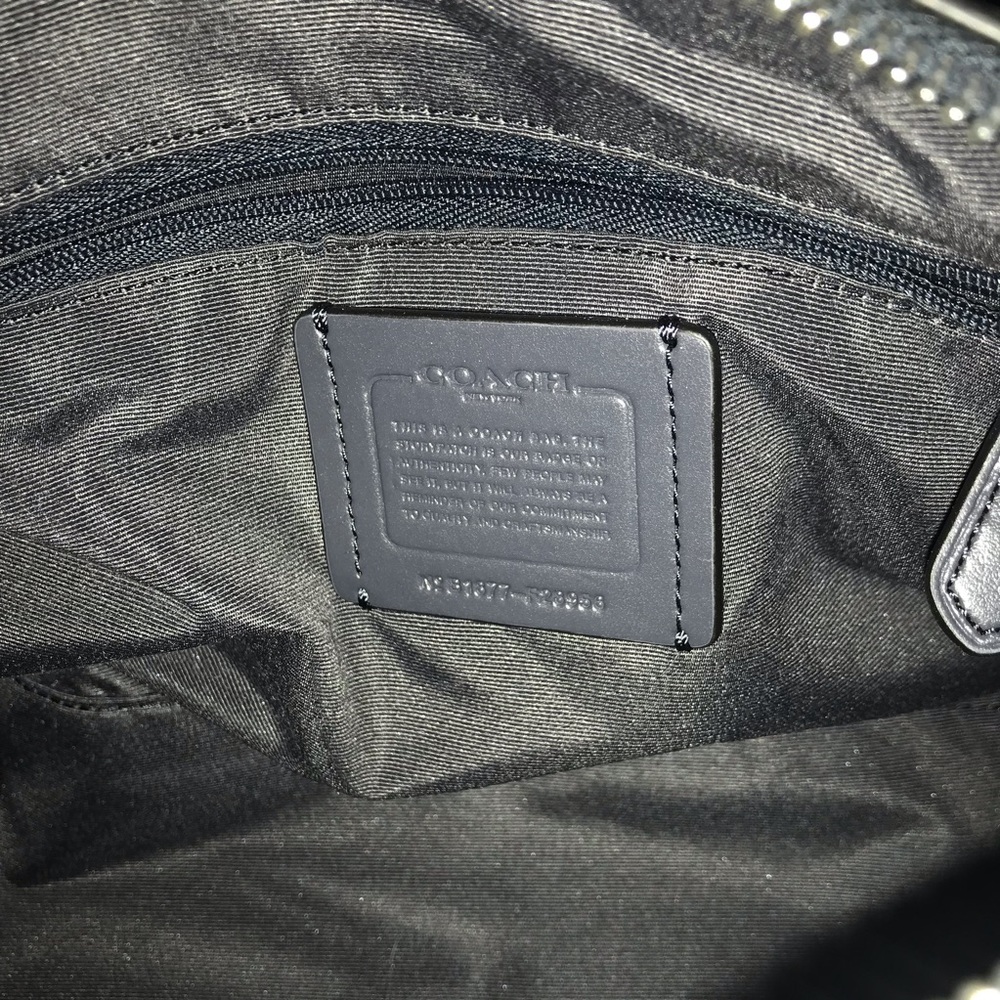 Coach BLUE MULTI Colorblock Leather MINI BENNETT & Wallet NWT - Picture 8 of 16